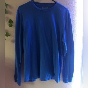 Club Room 100% cotton men’s long sleeve crew neck t-shirt